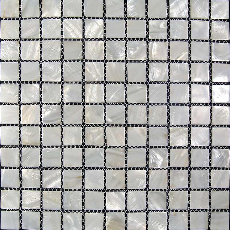 LFM-MOP-8014 Pure White freshwater mosaic tiles