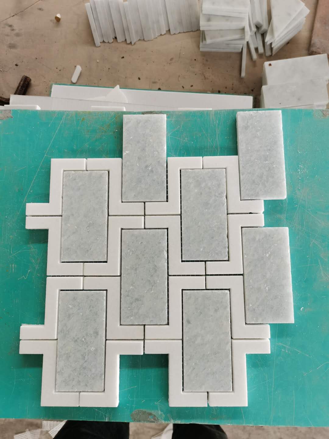 LFM-MM-9016 Marble mosaic tiles