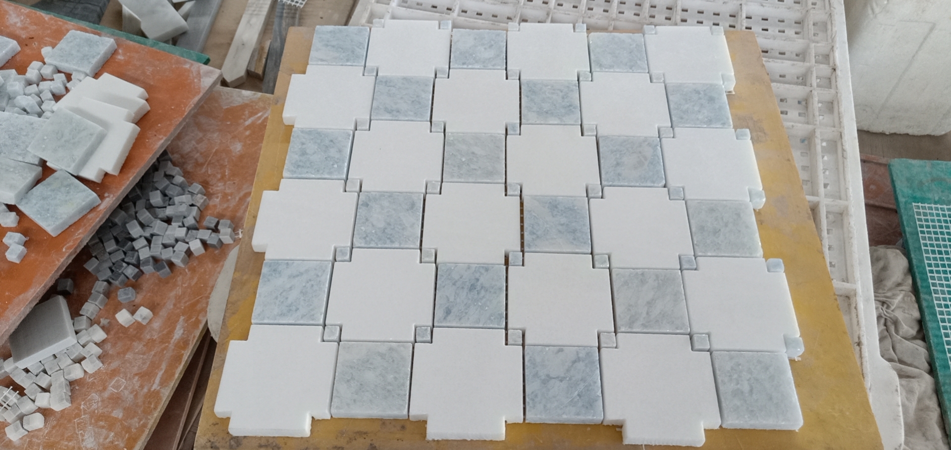 LFM-MM-9015 Marble Mosaic tiles