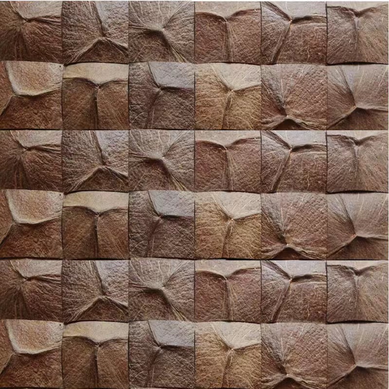 LFM-CCS-10000 Coconut shell mosaic tile