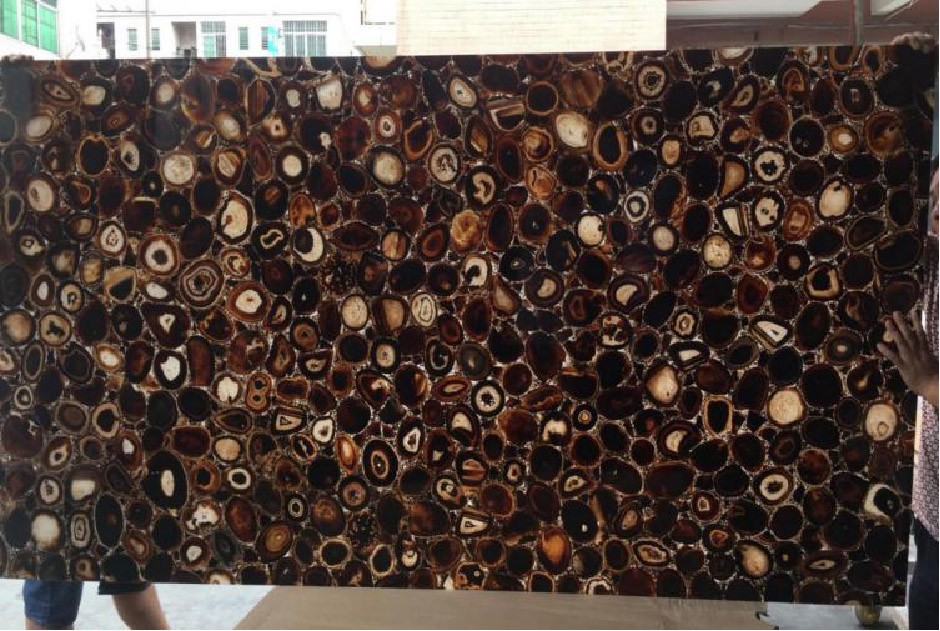 LFM-MNS-1708A Faux Brown agate onyx